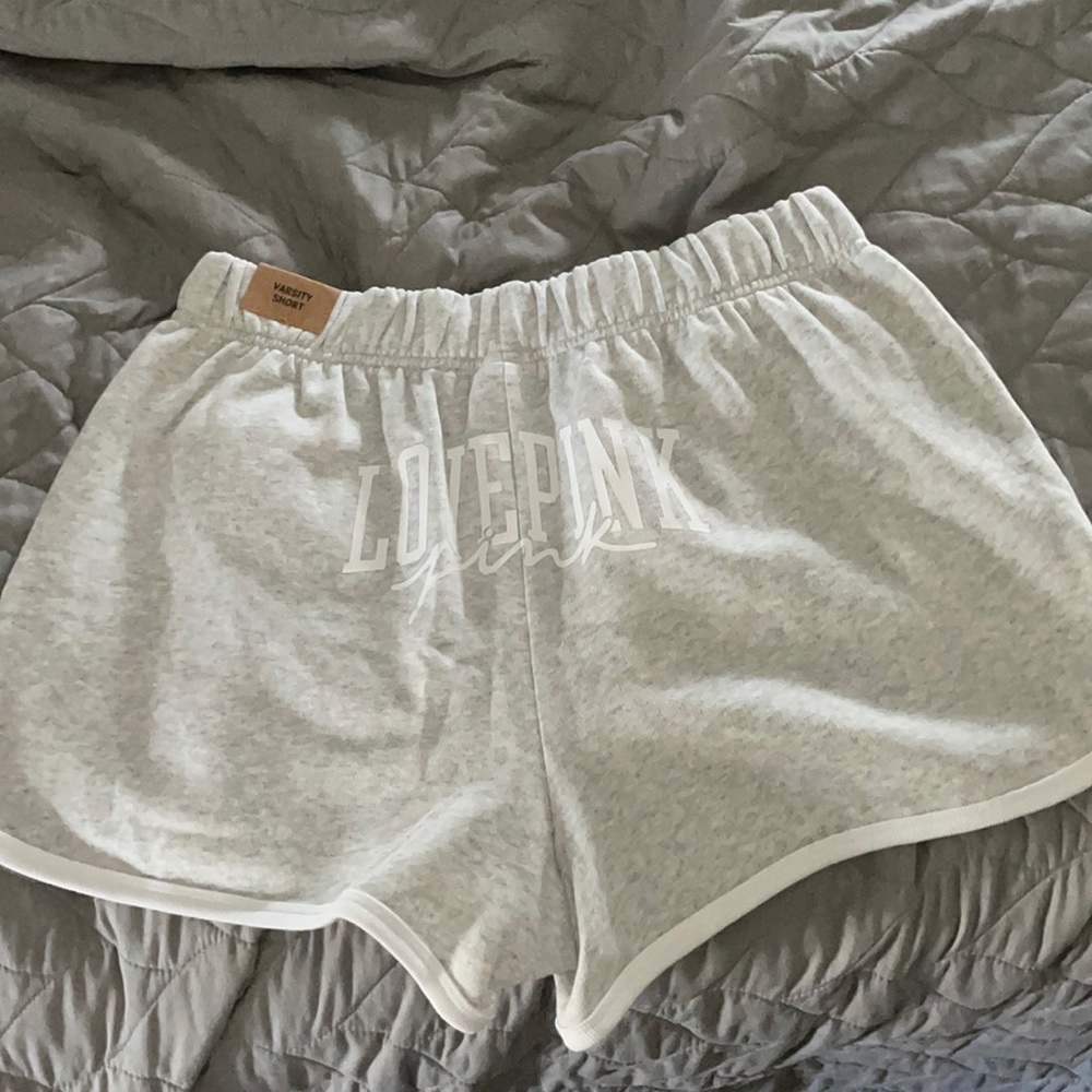 PINK varsity shorts NWT